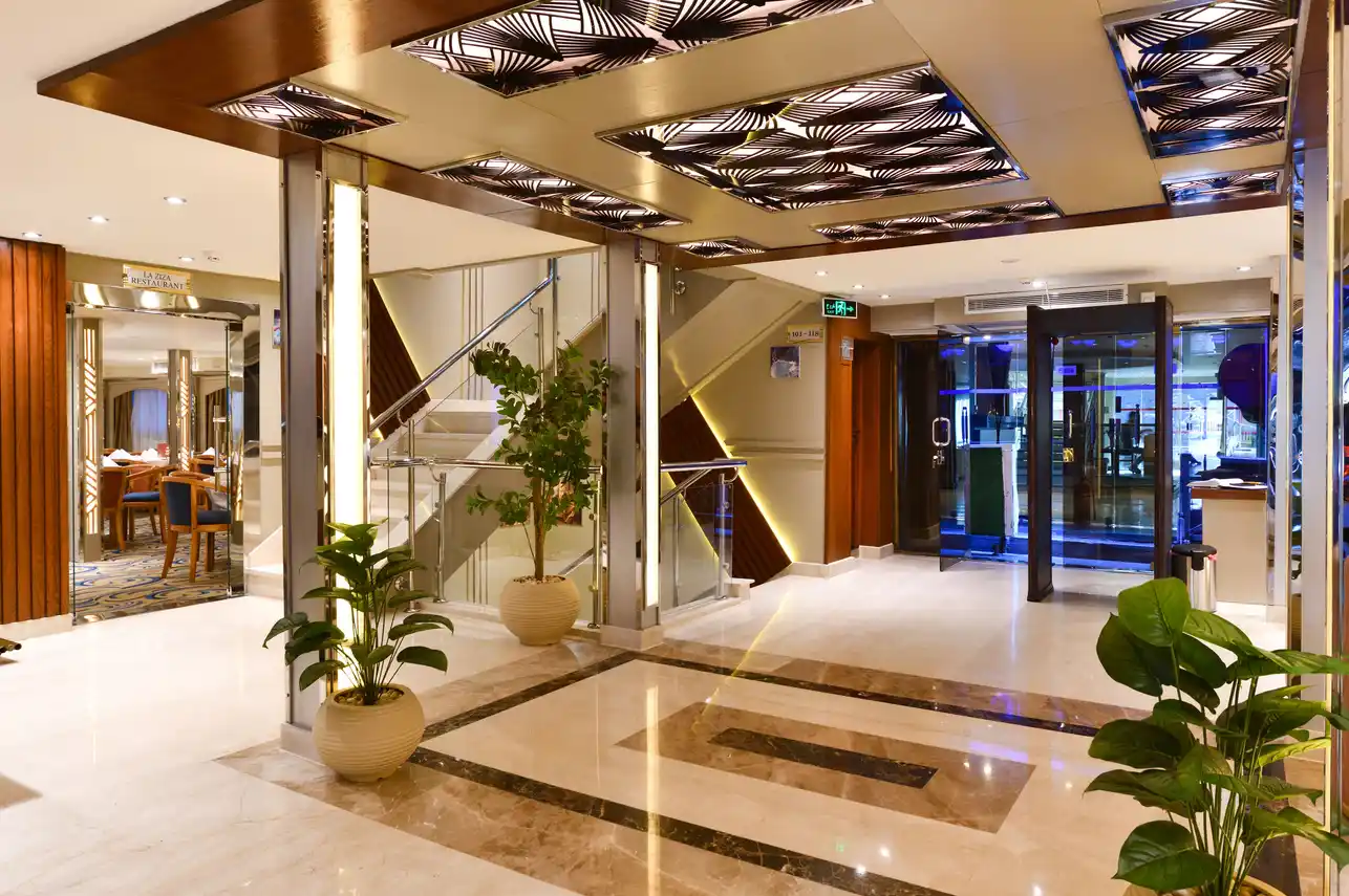 Lobby of the Nile Treasure Nile Cruise Nile cruise